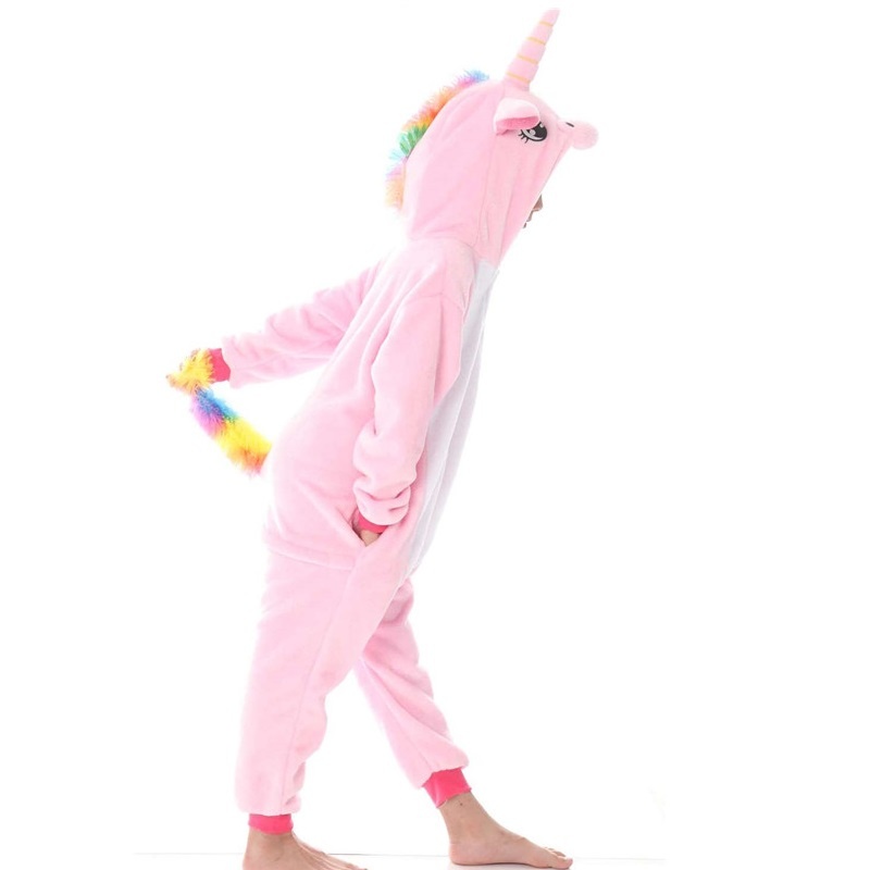 pink unicorn Kigurumi Animal Onesie Hoodie Pajamas pink unicorn Kigurumi Animal Onesie Hoodie Pajamas