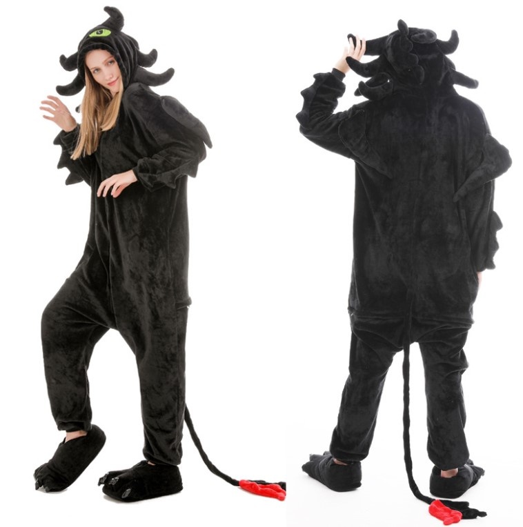 Adult Train Your Dragon onesies