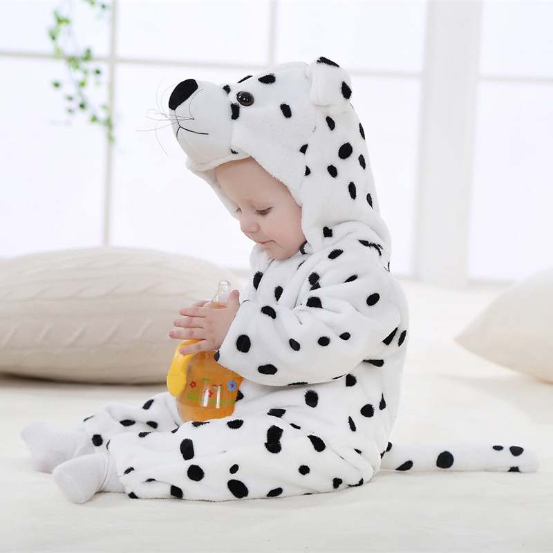 Baby Cosplay snow leopard costume onesies Baby Cosplay snow leopard costume onesies
