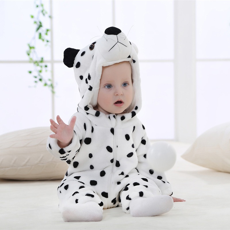 Baby Cosplay snow leopard costume onesies Baby Cosplay snow leopard costume onesies