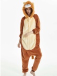 Adult lion jumpsuit Animal Kigurumi Narwhal Cosplay Costume Pajamas Onesies
