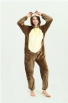 Chipmunk Kigurumi Animal Onesie Hoodie Pajamas Adult